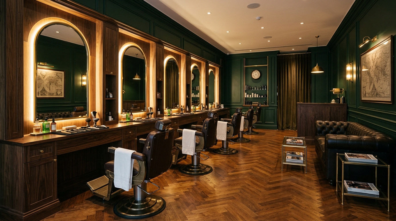 Greenwood Barbers Parlour Stations